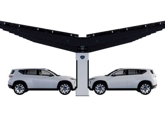 Solarcarport Professional Stahl